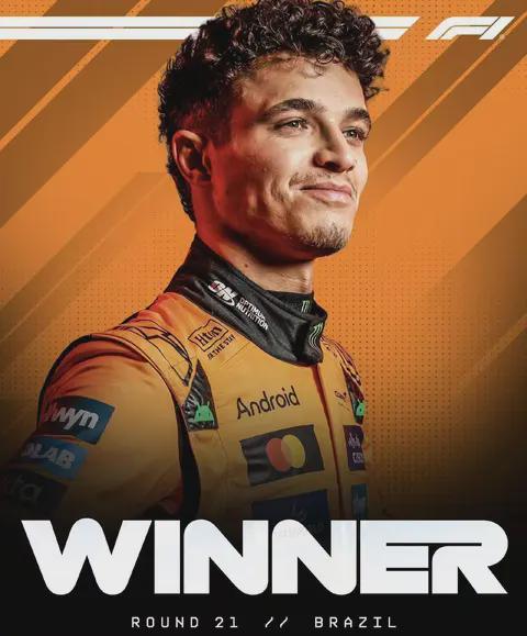 梅赛德斯轻取索伯车队,诺里斯高光表现 梅赛德斯轻取索伯车队,诺里斯高光表现